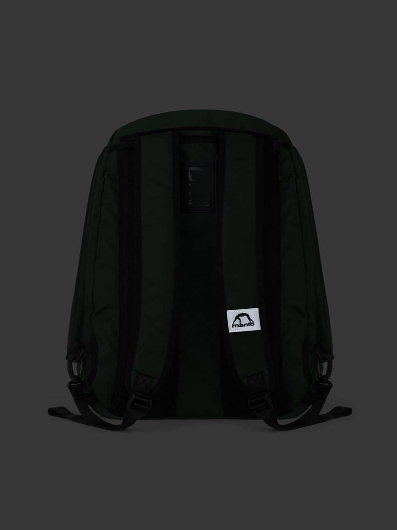 MANTO XL CONVERTIBLE BACKPACK CIRCLE-green